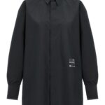 MM6 Maison Margiela Black Polyester Blouse