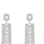 Self-Portrait Silver Cotton Earrings