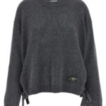 Ganni Gray Wool Cardigan