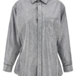Darkpark Silver Cotton Blouse
