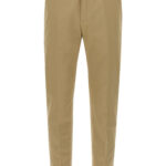 Department 5 Beige Cotton Cropped Pants