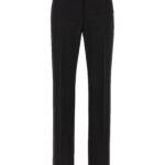Sportmax Black Viscose Casual Pants
