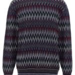 Missoni Blue Wool Cardigan